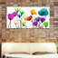 Floral Calm Pop - Wrapped Canvas Print-1059011067