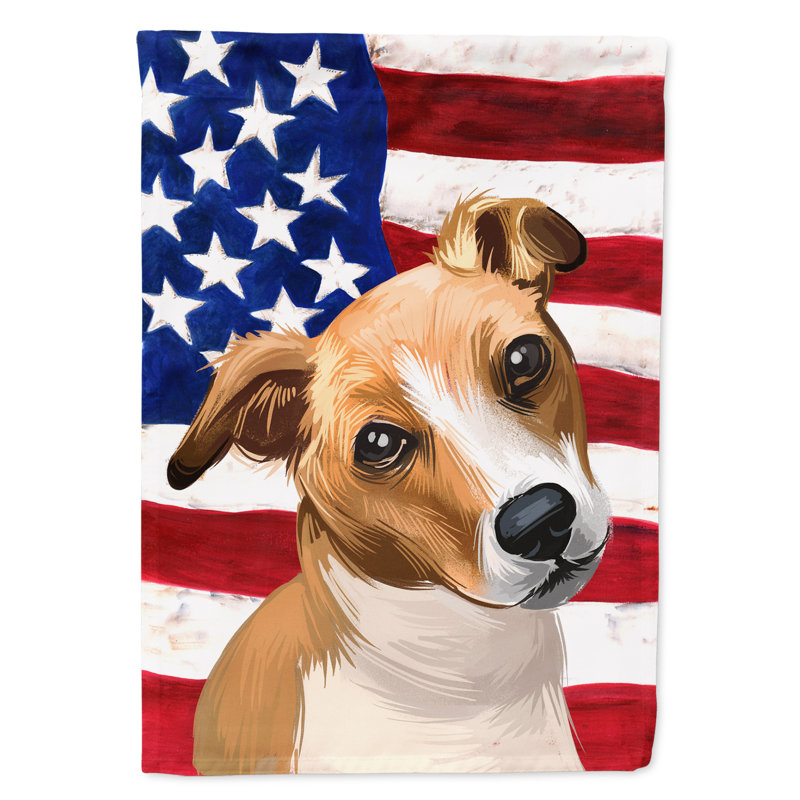 Polyester à 2 côtés 28 x 40 po drapeau maison, Plummer Terrier