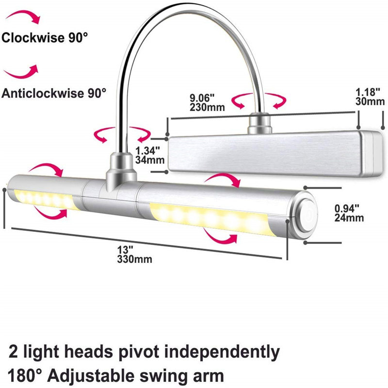 Daiyna Chrome Swing Arm Sconce