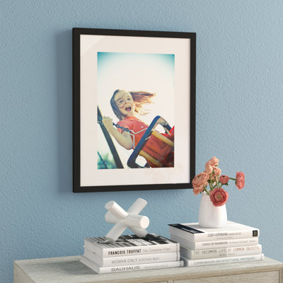 Moretz Black Wood Matte Picture Frame