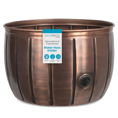 Pot décoratif en acier