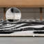 Tapis noir / blanc Marovo-87438632