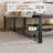 Modern Metal Bed Frame, No Headboard, No Box Spring Needed-498282558-515542418
