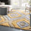 San Francisco Geometric Shag Area Rug-674195508
