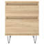 Rowlands 40cm W Metal Bedside Table-1431370444