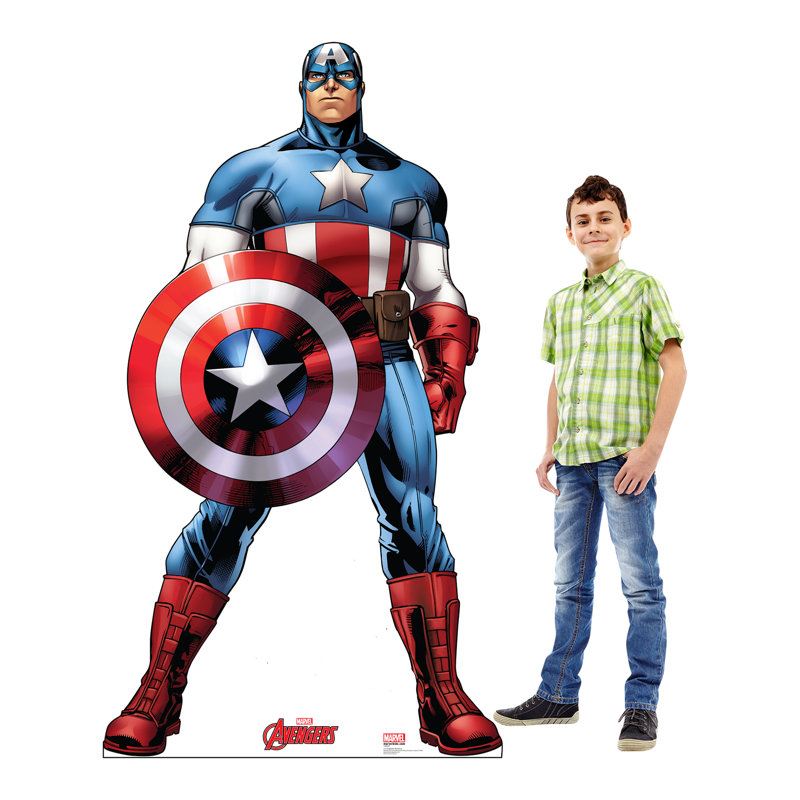 Accroche animée avengers de l’amérique du capitaine