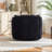 39" W Oversized Upholstered Swivel Accent Barrel Chair With Storage Ottoman-1637994137