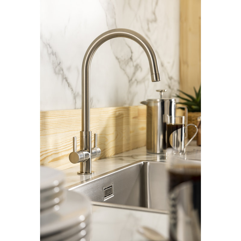 Abode Designs Neo Kitchen Faucet, Brushed Nickel