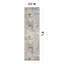Tapis multicolore Strata - Motif stratifié moderne, facile à nettoyer-1025144908