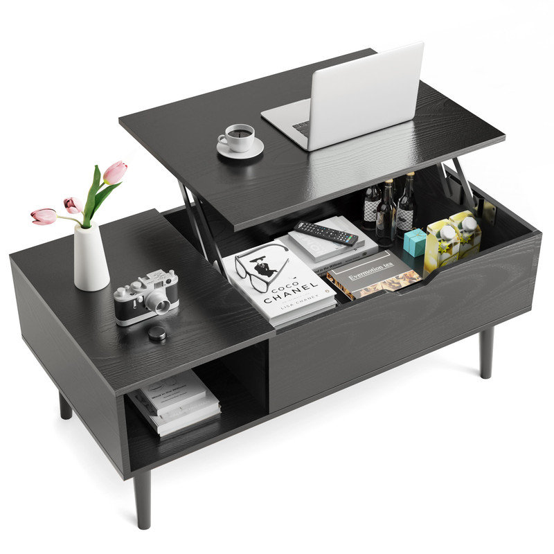 Table basse Wethersfield, Noir