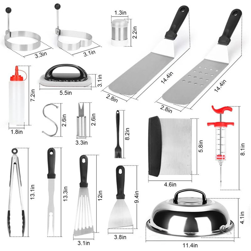 Dishwasher Safe Grilling Tool Set