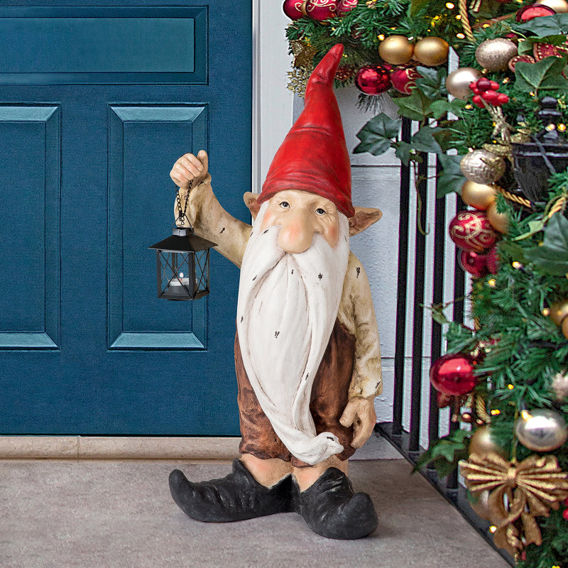 Statue de gnome des Fêtes Wheezer