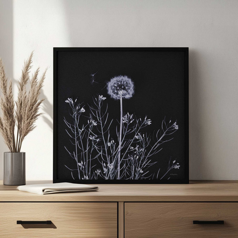 «Spring Gathering I» par Robin-Lee Vieira, reproduction d'art, 12 W x 12 H, White, Framed Print