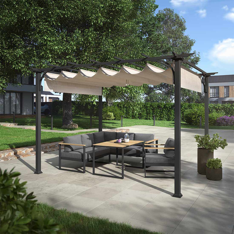 Adalayna 3.5m x 2.5m Metal Party Tent
