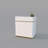 Modern Rectangular Manufactured Wood Reception Desk-1498465189