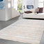 Hand Knotted Abstract Area Rug in Silver/Aqua