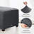 Box Cushion Ottoman Slipcover-330022481