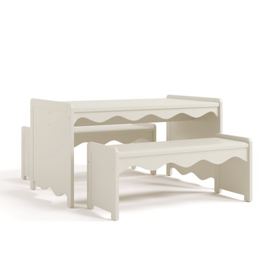Ensemble de table et banc pour enfant Casablanca Deluxe Montessori Casablanca