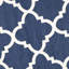 Tapis bleu marine / beige Ammundsen-2089317472