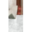 Honed Marble Bullnose Tile Trim in Bianco Gioia