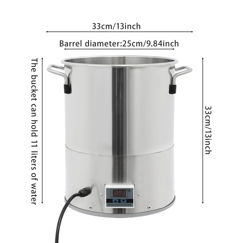 11L Pet Heated Water Barrel