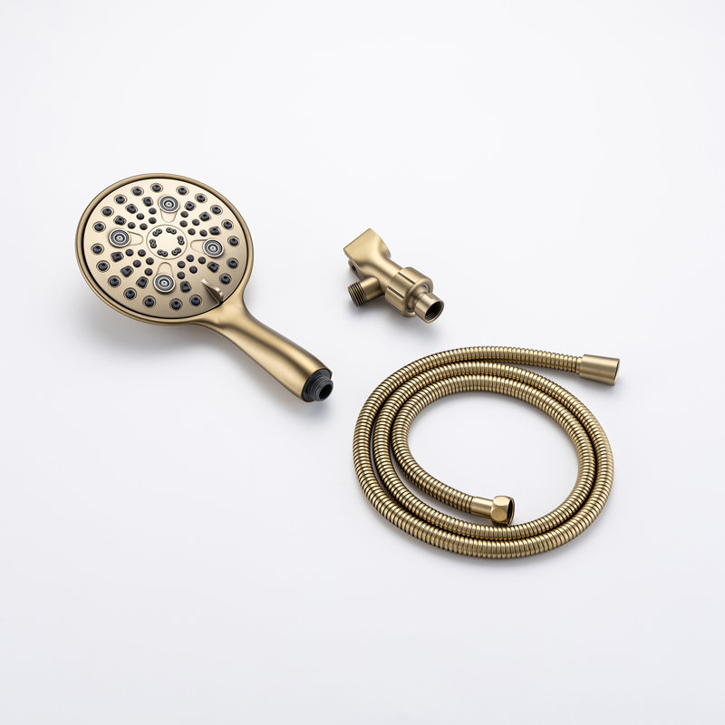Handheld Shower Head 2.5 GPM GPM, Brushed Gold