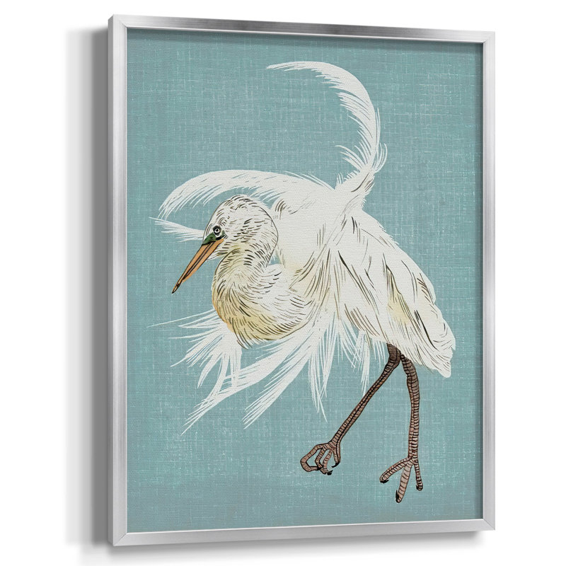 Rêve mauve II, Non, Aucune couleur de tapis, Toile avec cadre argenté
