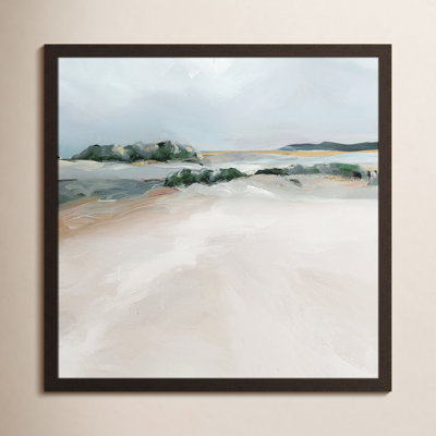 Shimmering Path - Picture Frame Painting on Paper