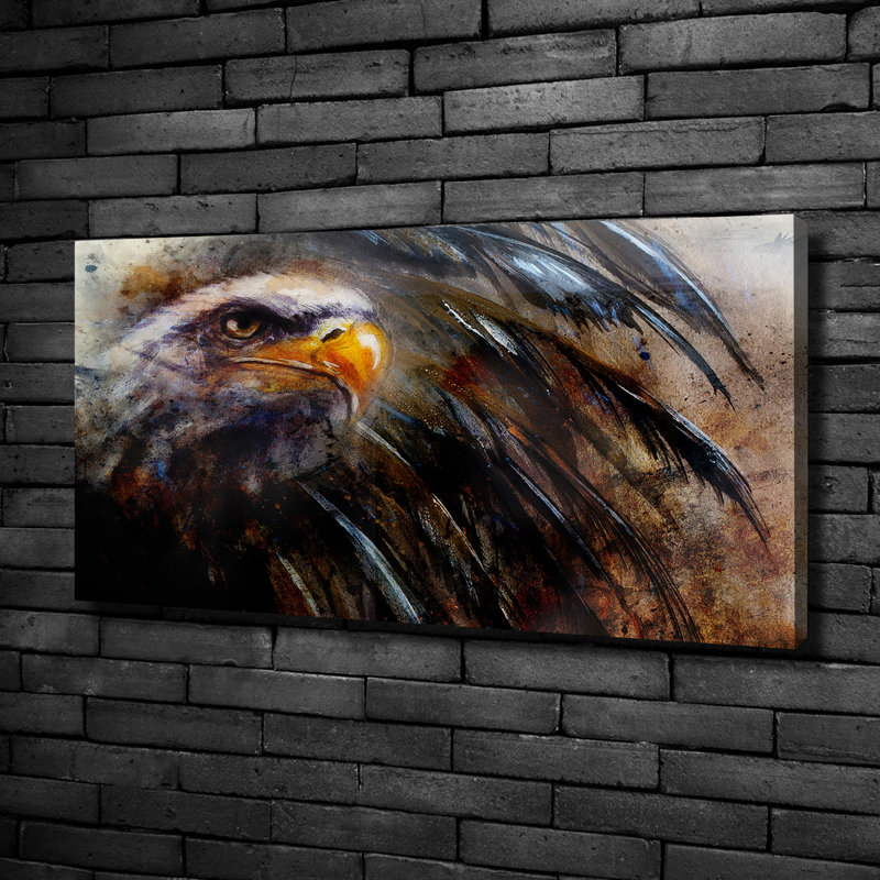 Eagle - No Frame Print on Canvas