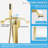 Floor Mount Freestanding Tub Faucet-114634766