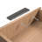 CEME 10 Pack Gray Finger Pulls 3.76 Inch CC Aluminum Cabinet Handles