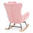 Khmari  Modern Rocking Chair with High Backrest -108274428