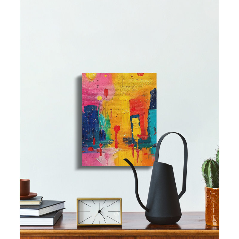 Abstract Painting Wall Art, Canvas Print, Modern Art Decor, Vivid Abstract Artwork, Home Decor Canvas, Contemporary Abstract Art