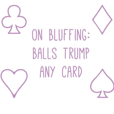 Décalcomanie murale balles de bluffing prend