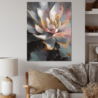 " Gray Serenade Of Succulents "