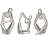 3 Piece Contemporary People Sculpture Set-71134226