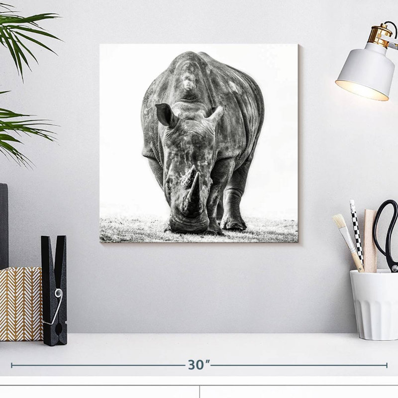 Crowoc Rhinoceros, H 16 po x l 16 po