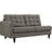 Modway Empress 2 Piece Upholstered Fabric Sectional-598698256-598698260