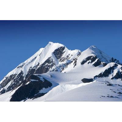 Amylah " Snow Covered Mountain Peak On A Sunny Day " by Maxfx