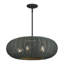 Lustre suspendu noir 5 lumières Albrechtice