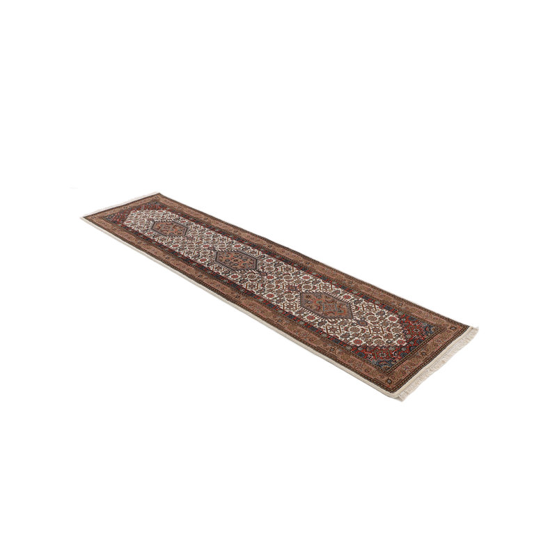 Bidjar Oriental Wool Hand Woven Area Rug, Runner 80 x 350cm