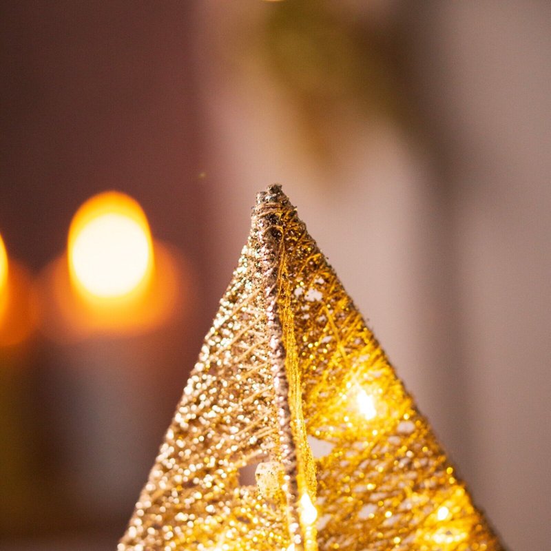 Christmas Decorative Accent, Gold