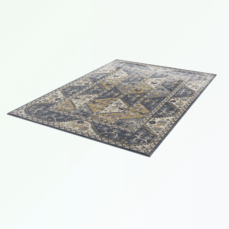 Tapis à bordure carrelée, Rectangle 8 pi x 10 pi
