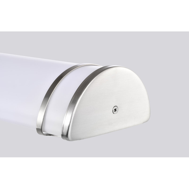 Florez Dimmable LED Bath Bar, Brushed Nickel