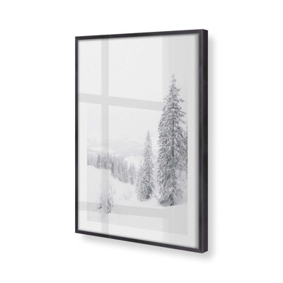 «Winter's Embrace», dans un cadre