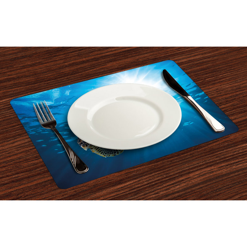 Elian Turtle Sea Diving Placemat