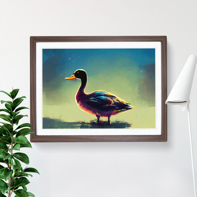 Futuristic Duck - Single Picture Frame Print