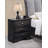 Nightstand Bedside Table With Drawers