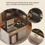 53.15"Grey dressing table jewelry cabinet storage cabinet
