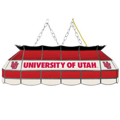 Luminaire suspendu linéaire pour table de billard 3 lumières University of Utah